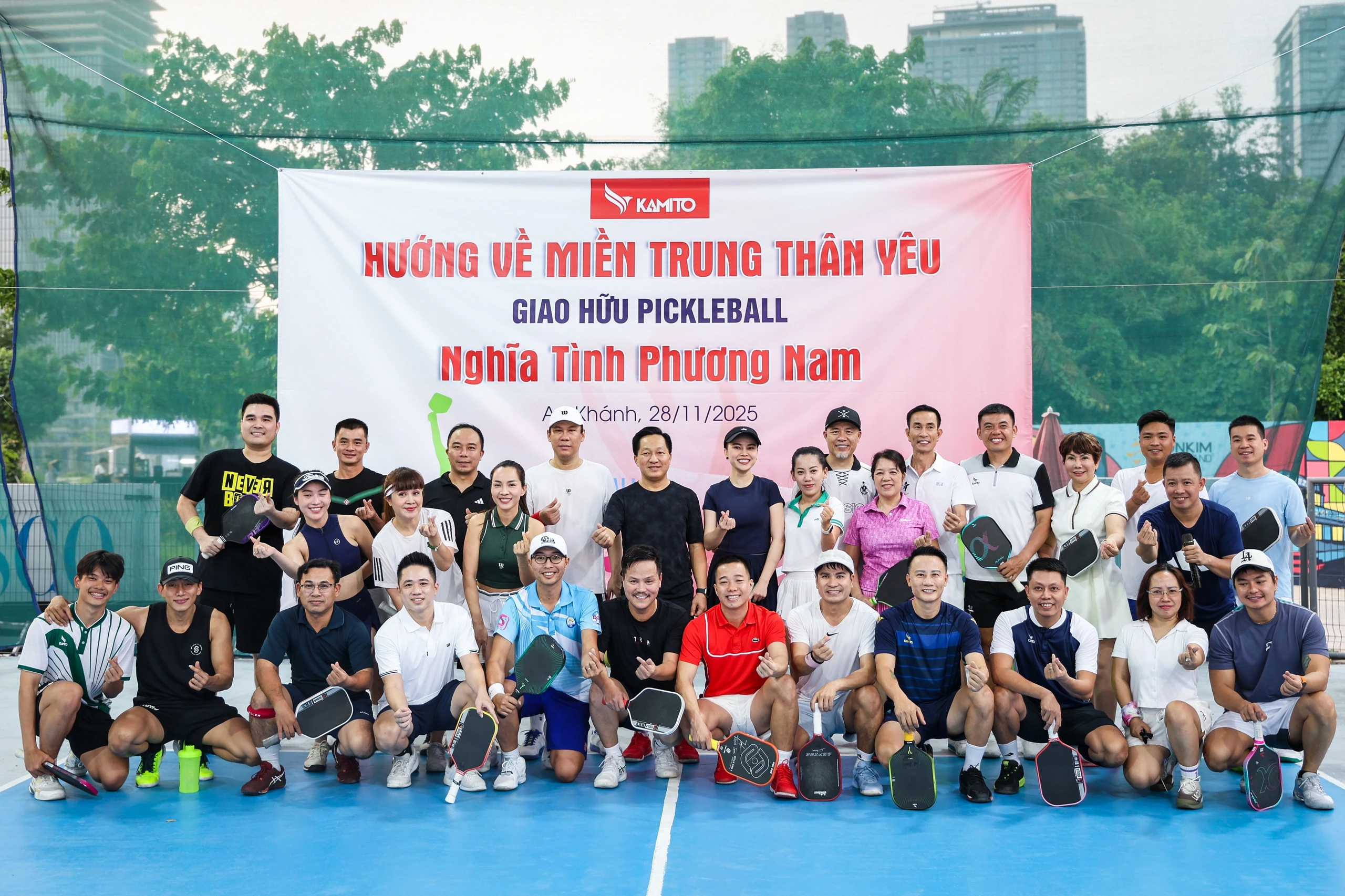 Giải Pickleball “Nghĩa Tình Phương Nam”: Hơn 540 Triệu Đồng Được Quyên Góp Gửi Đến Đồng Bào Miền Trung