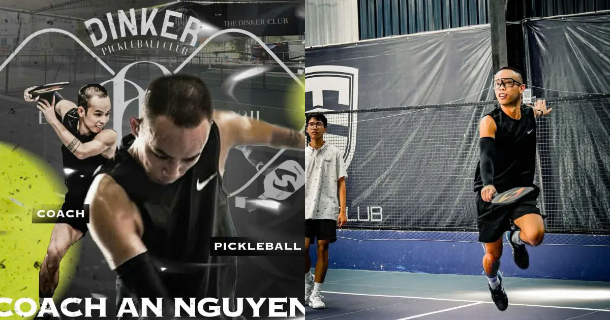 ANH CHÀNG CHƠI PICKLEBALL 10 TIẾNG MỖI NGÀY VỚI PHONG CÁCH CHƠI ĐỘC ĐÁO