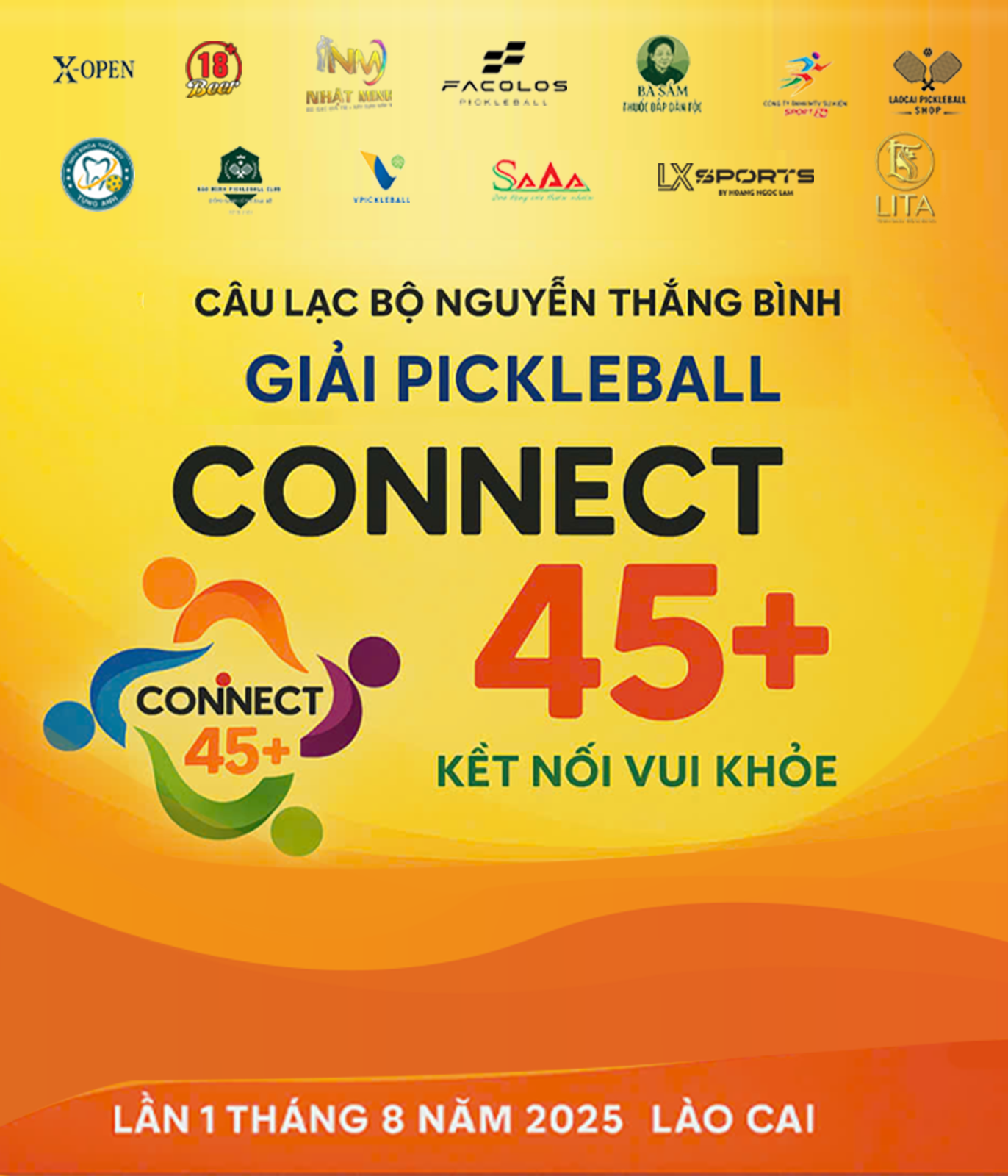 Vpickleball vinh dự đồng hành cùng giải Pickleball trung cao tuổi 2025
