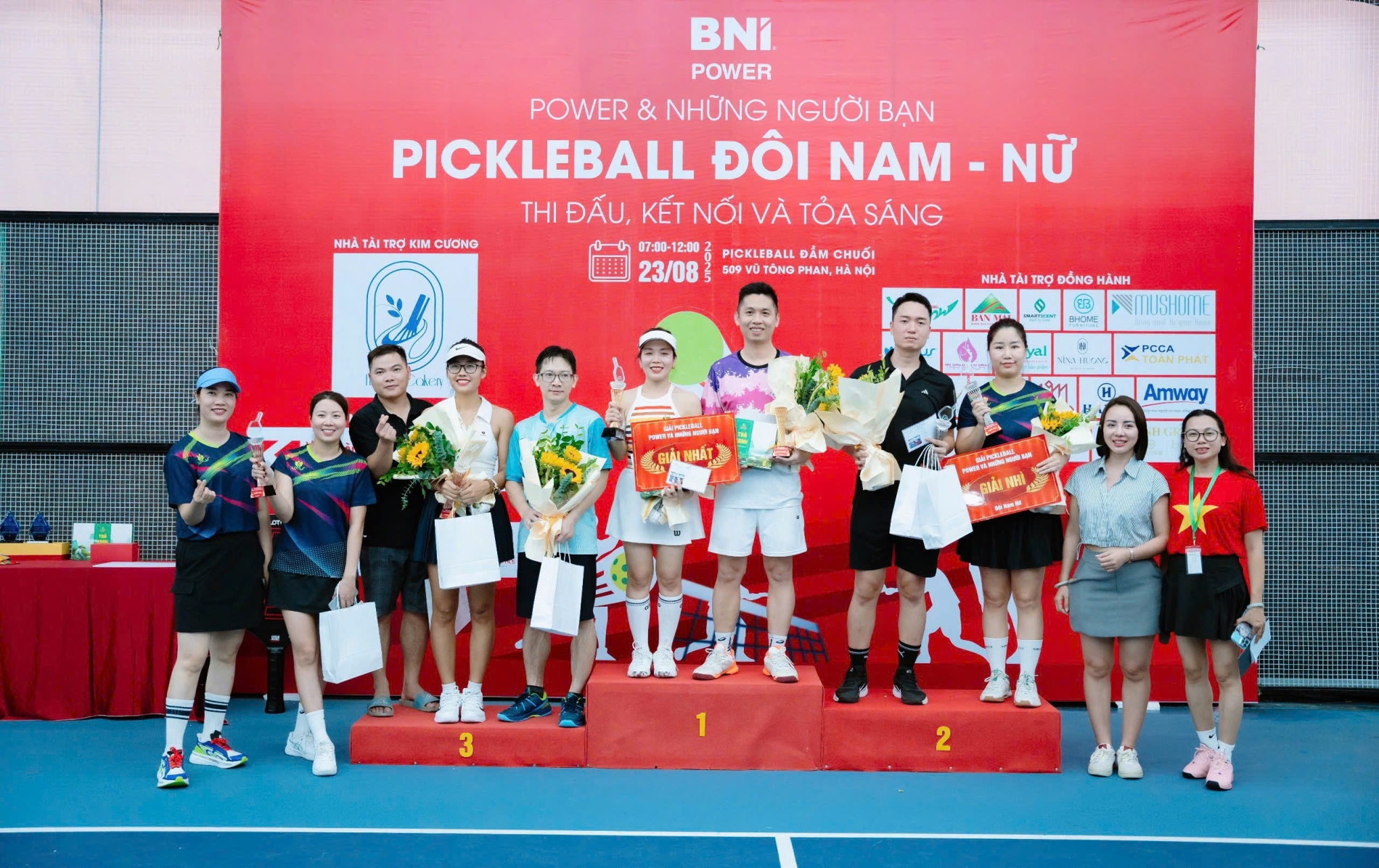 Chúc mừng những nhà vô địch của Pickleball Power