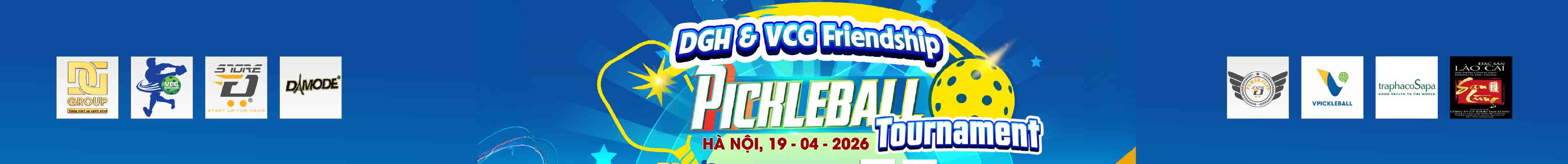 GIẢI PICKLEBALL DGH & VCG